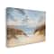 Stupell Industries Alluring Cloudy Beach Path Canvas Wall Art